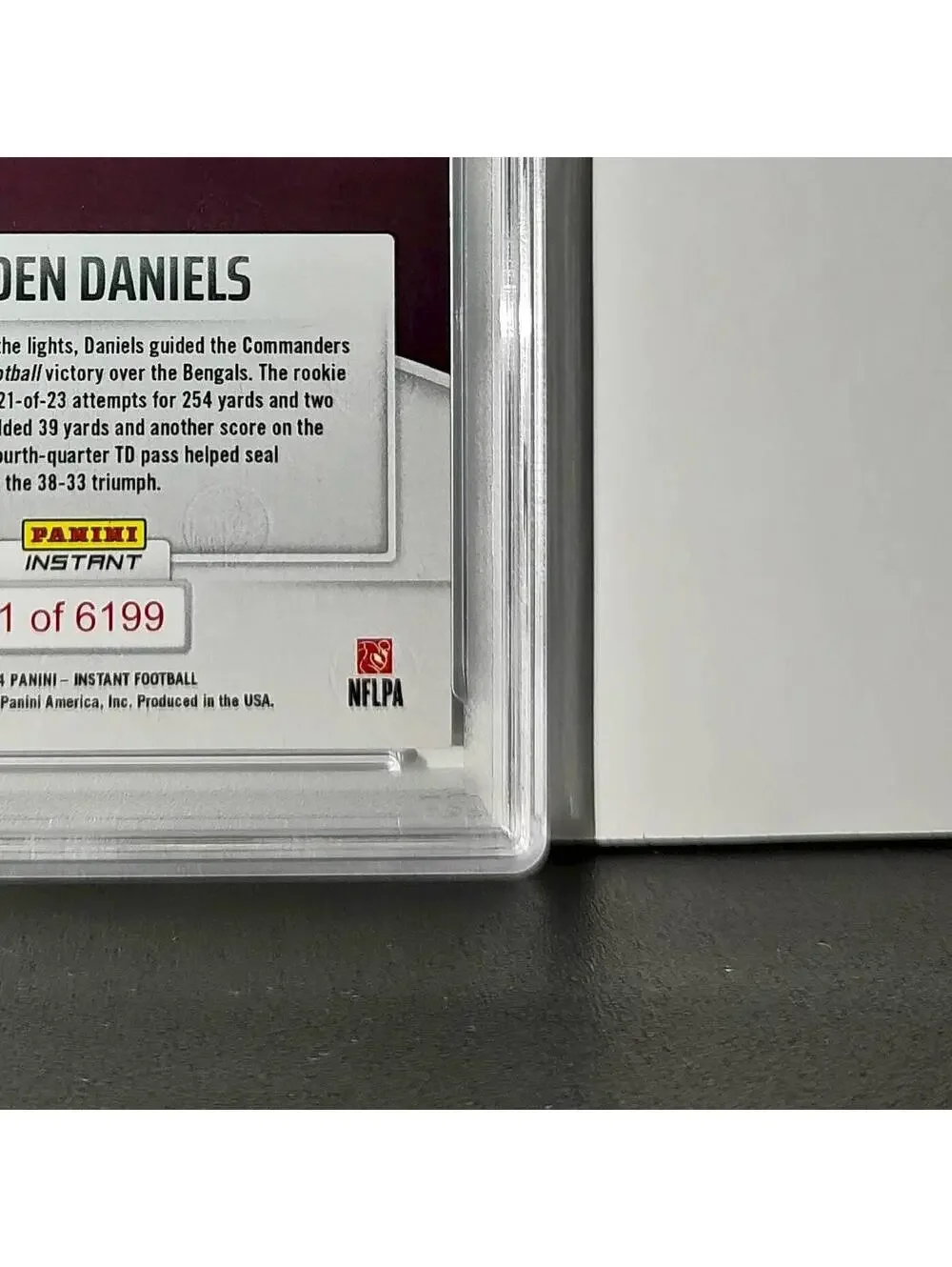 Jayden Daniels 2024 Panini Instant NFL Rookie #54 PSA 10 Gem Mint